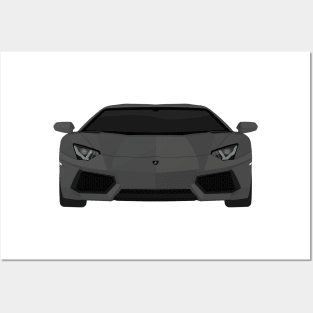 AVENTADOR DARK-GREY Posters and Art